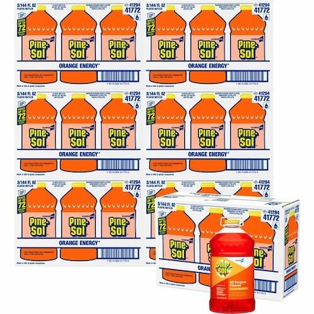 Clorox CLEANER, ORNGE, PINESOL, 144OZ, 21PK CLO41772BD